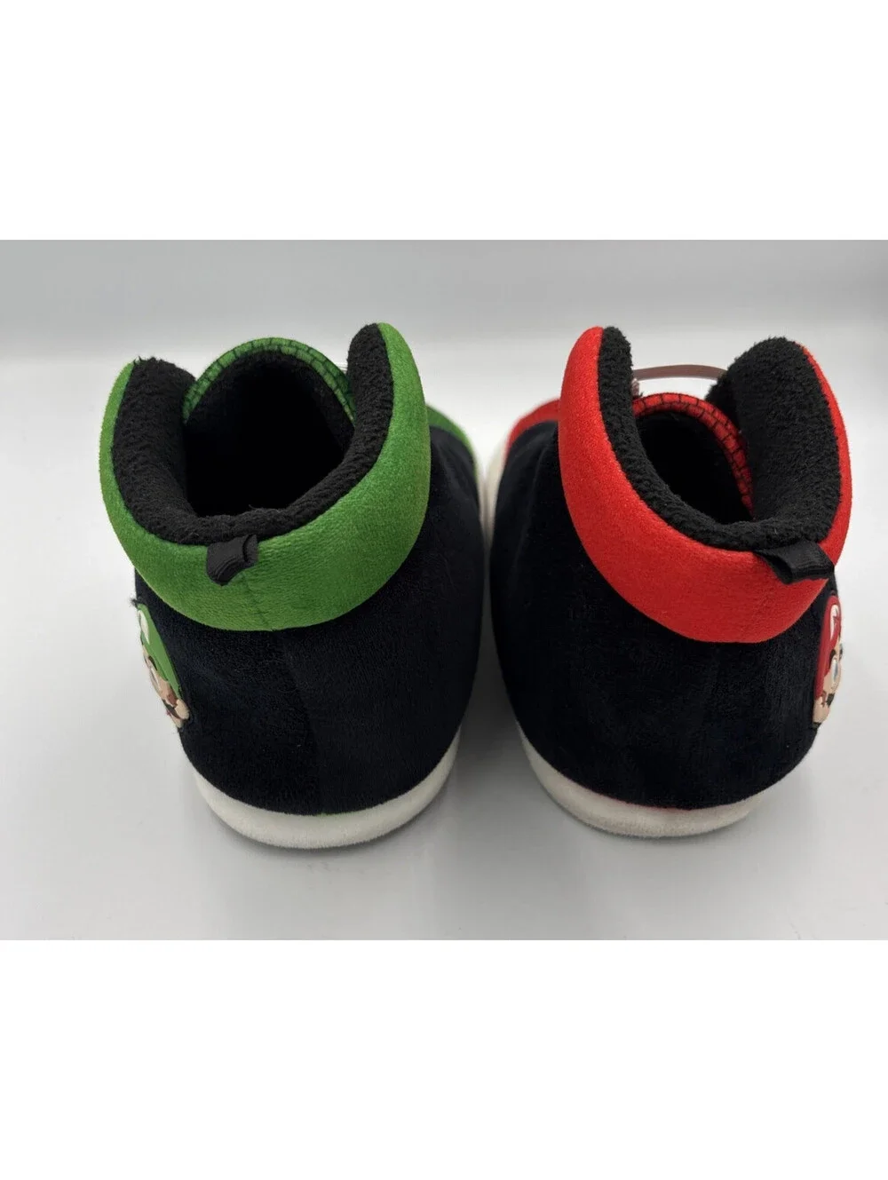 Ground Up Nintendo Super Mario Luigi Slippers Youth 4/5